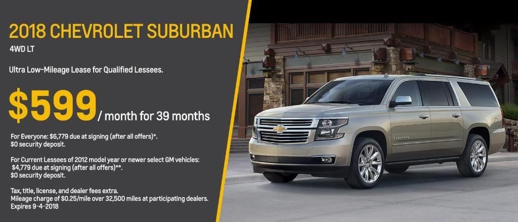 Chevrolet suburban Lease Offer
