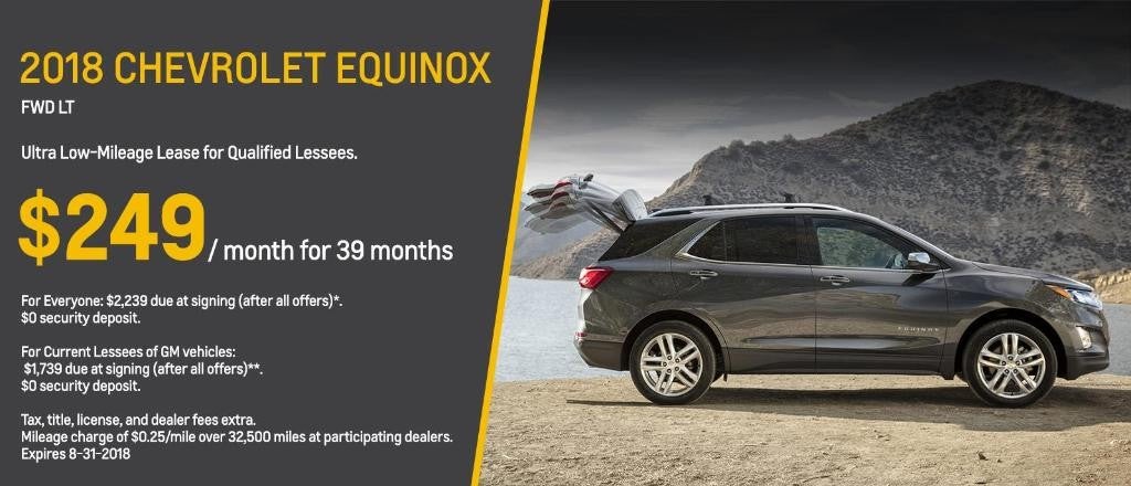 Chevrolet equinox Lease Offer