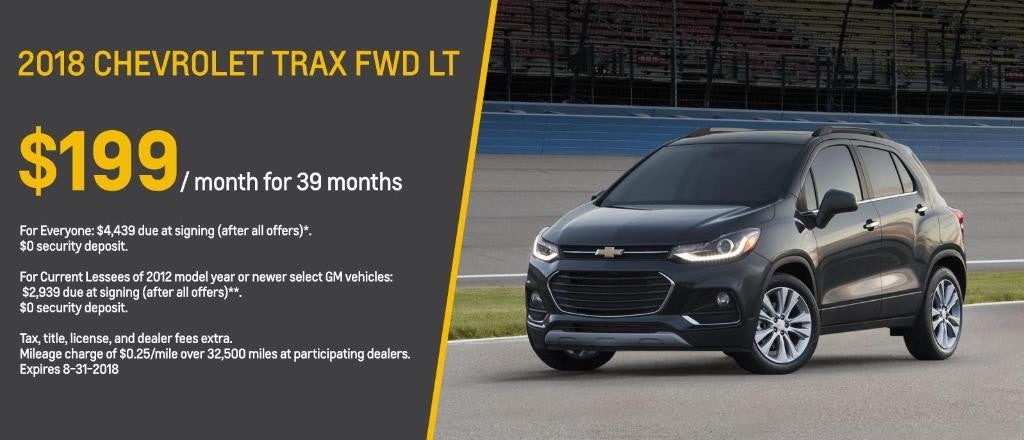 Chevrolet Trax Lease Offer